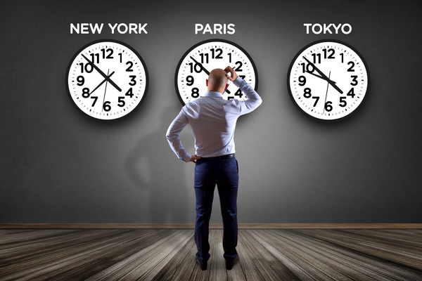 time difference paris new york